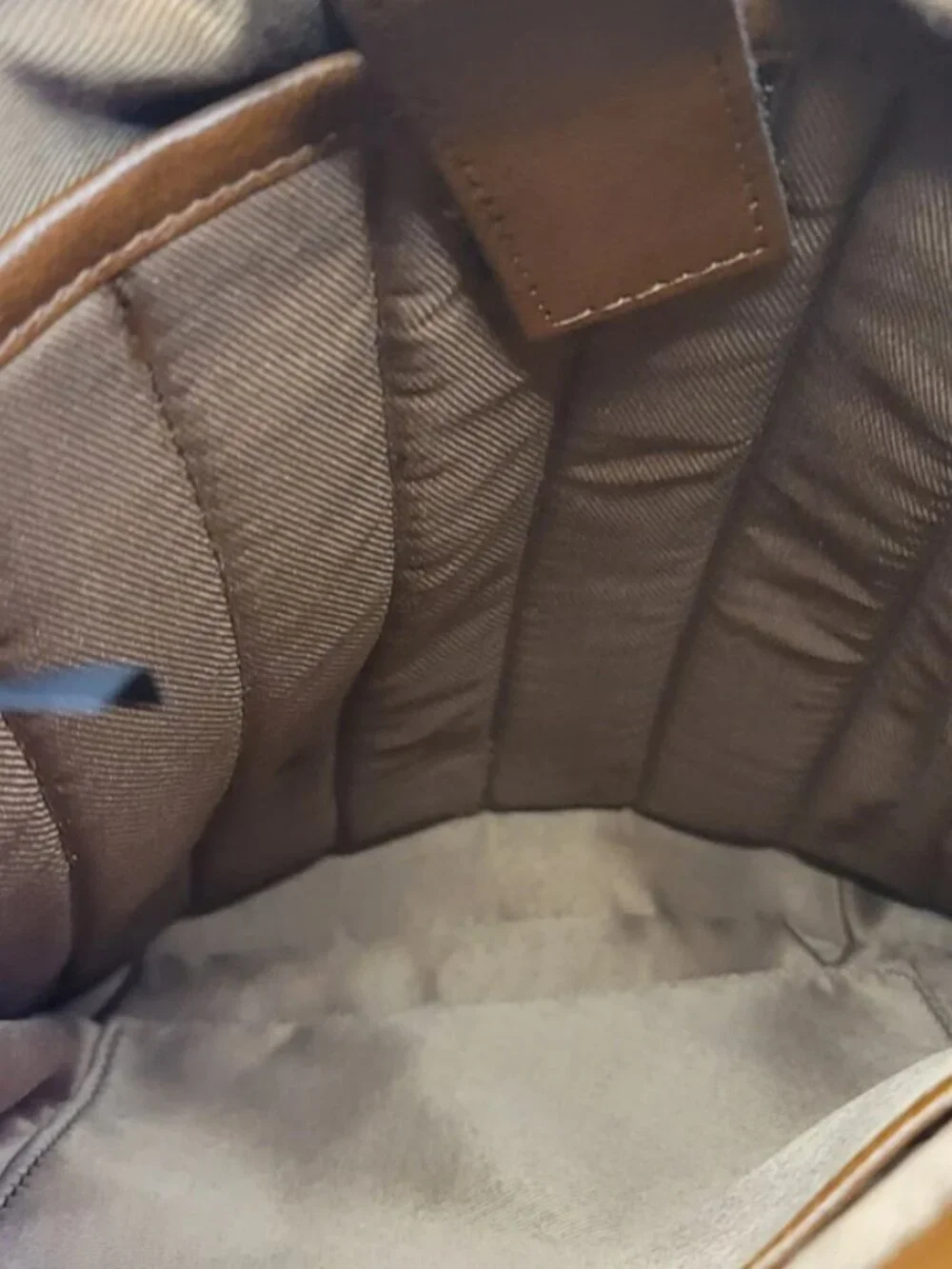 Brown Genuine Leather Crossbody